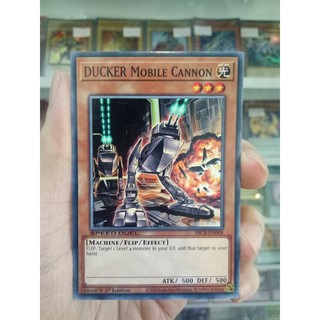 Thẻ Bài Lẻ YugiOh! Mã SBCB-EN068 - DUCKER Mobile Cannon - Common - 1st Edition