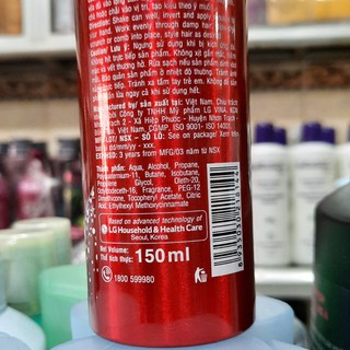 Mousse bọt Double Rich tạo kiểu tóc Hard Hold 150ml