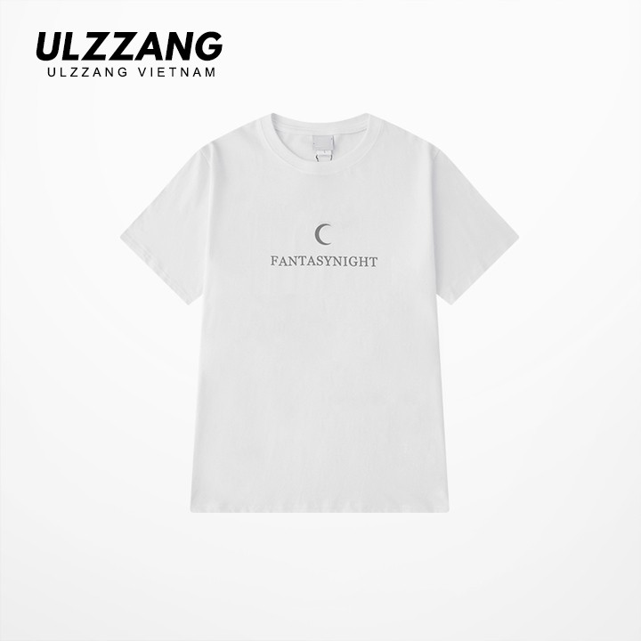 Áo thun tay lỡ ULZZANG cotton dáng unisex form rộng in hình fantasi night | BigBuy360 - bigbuy360.vn