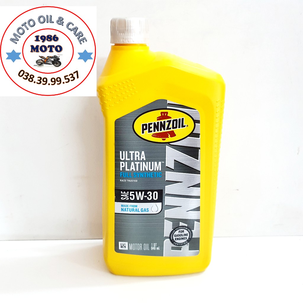 Nhớt Pennzoil Ultra Platinum 4T 5w30