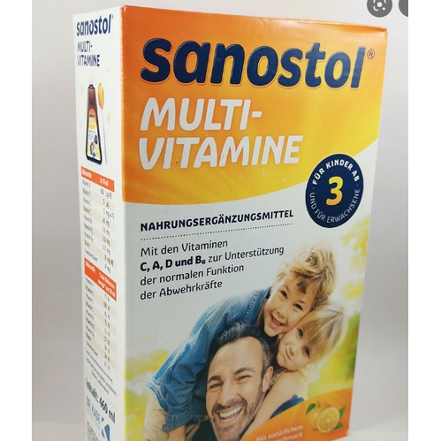 Vitamin tổng hợp Sanostol số 3 460ml (3-6y) Đức
