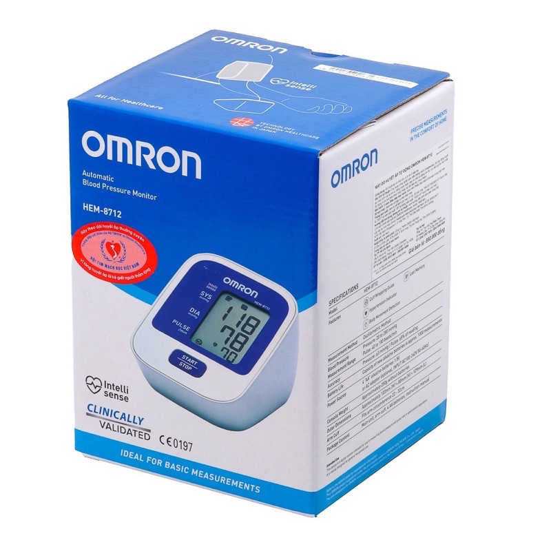 Máy Đo Huyết Áp Omron Hem 8712