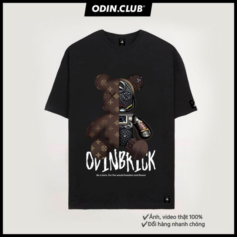 ÁO THUN MACHINE BEAR , Odinclothing, Áo phông oversize unisex ODIN