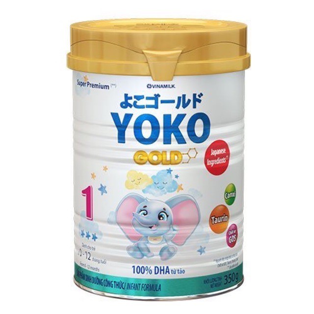 Sữa bột Yoko Gold số 1 lon 350g