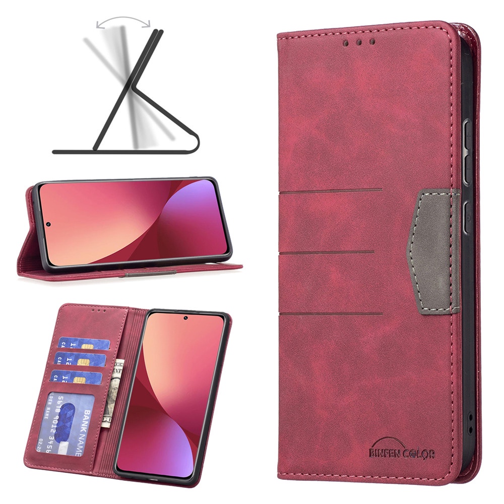 Bao Da Điện Thoại Nắp Lật Kèm Ngăn Đựng Thẻ Cho Xiaomi Mi 12 Lite 12T 12S Pro 12X