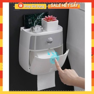 Hộp đựng Giấy Vệ Sinh ECOCO Cao cấp 2 tầng - Sang trọng, Tiện dụng, Đa năng