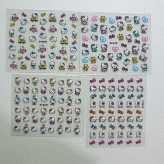 nail sticker - hello kitty (mẫu random)