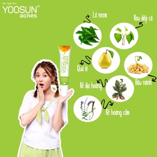 Kem Yoosun acnes ngừa mụn hết thâm