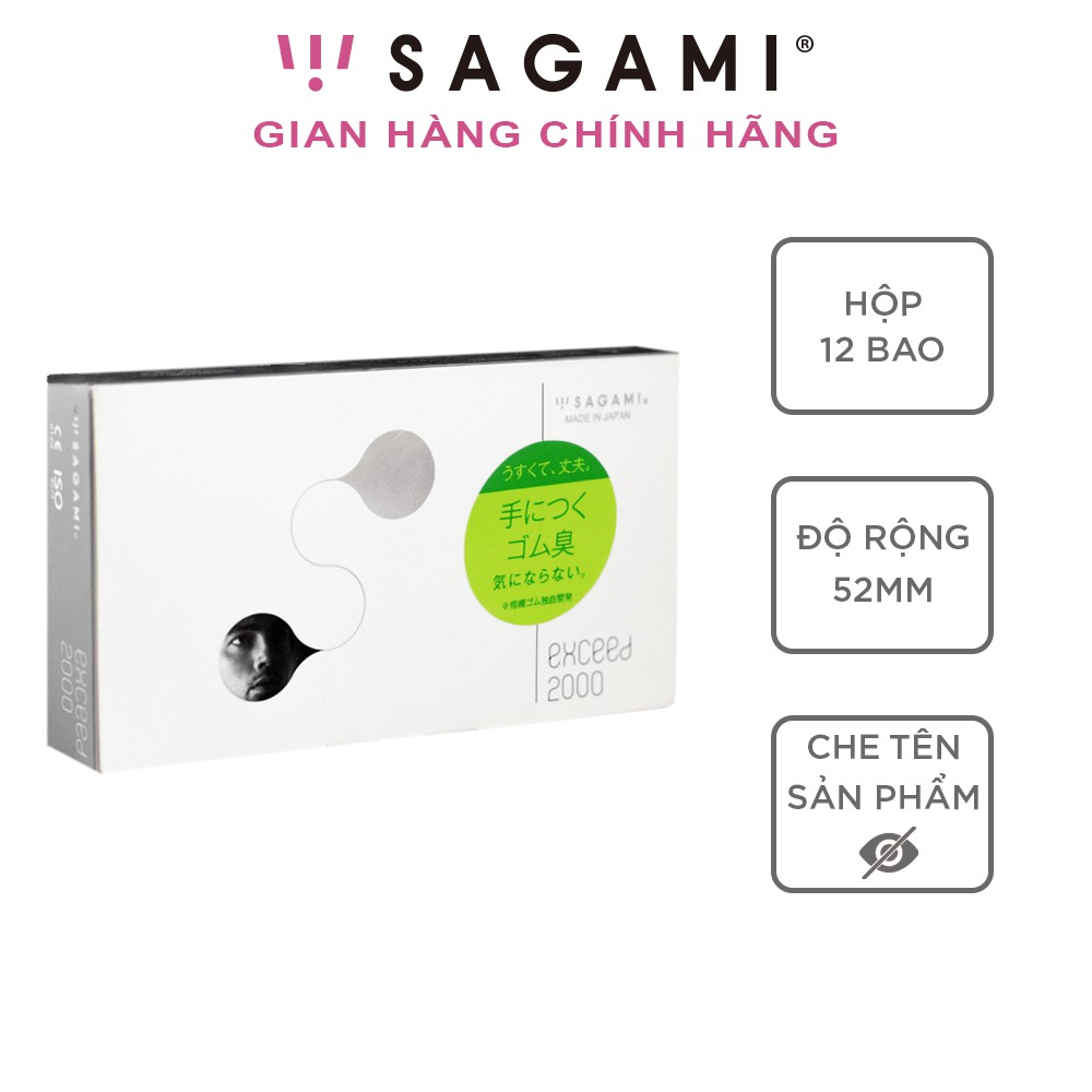 Bao cao su Sagami Exceed 2000