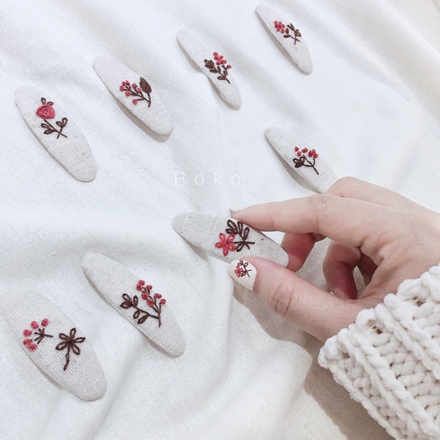 KẸP THÊU SECRET GARDERN