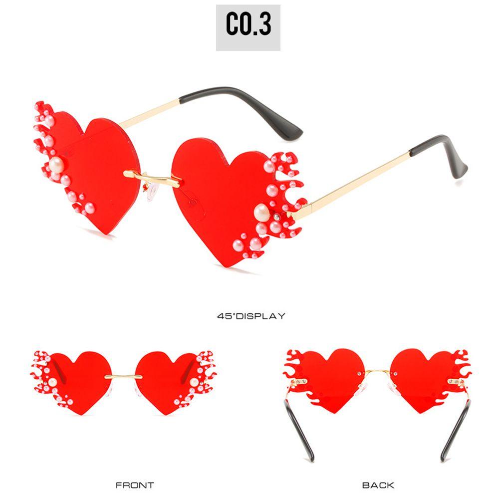 Mắt Kính Hình Trái Tim Chống Tia UV400