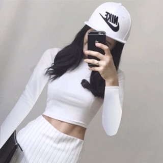 Áo crotop tay dài