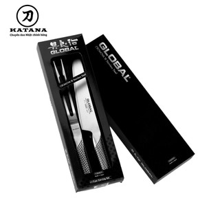 BỘ DAO THÁI VÀ XIÊN THỊT GLOBAL CARVING G313