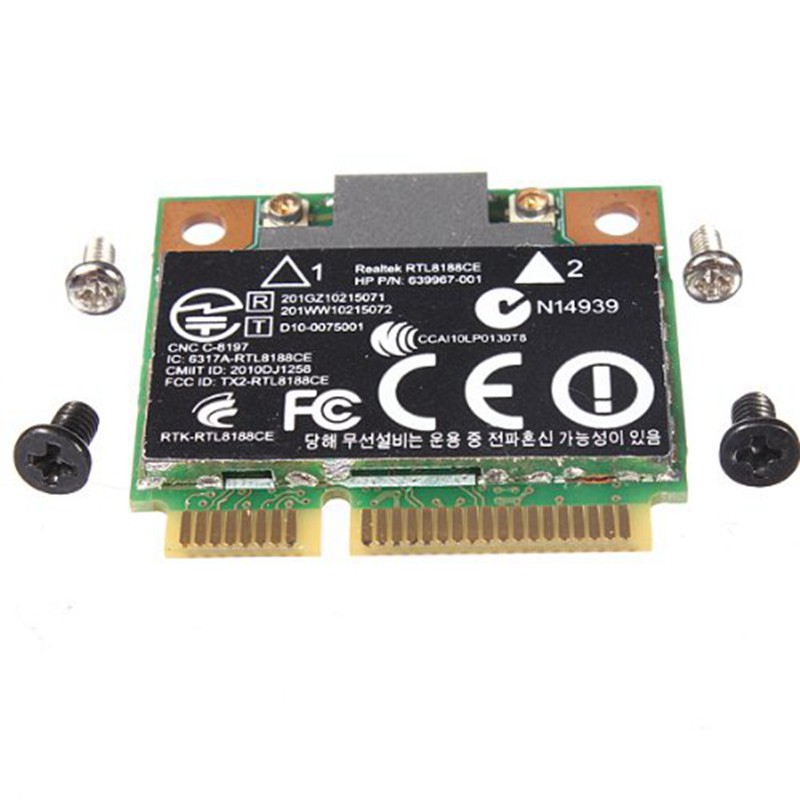 Card Mạng Wifi 150mbps Pci-E Cho Hp Realtek Rtl888Ce-N Trynemgo | BigBuy360 - bigbuy360.vn