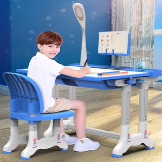 Bộ Bàn Học Sinh Newlife Rộng 70CM Chống Gù Cận Thị-Tặng Đèn Chống Cận