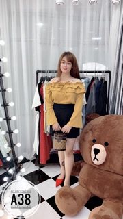 Bigsize Áo bèo trễ vai A38