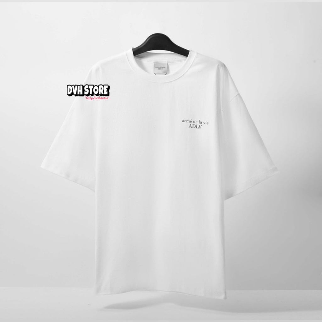 Áo Thun ADLV Basic Chính Hãng⚡️𝐅𝐀𝐊𝐄 𝐑𝐄𝐅𝐔𝐍𝐃 𝐗𝟏𝟎⚡️Áo Thun Unisex Acme De Lavie, Tee ADLV Basic Cao Cấp Oversize
