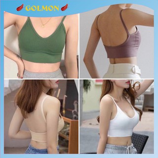 Áo bra len tăm hở lưng khoét lưng chữ u siêu hót gm-al-br-01