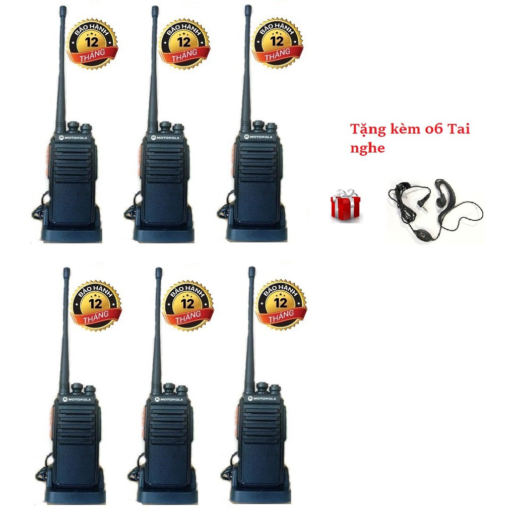Bộ 6 Bộ đàm Motorola GP680(Bộ đàm giá rẻ)