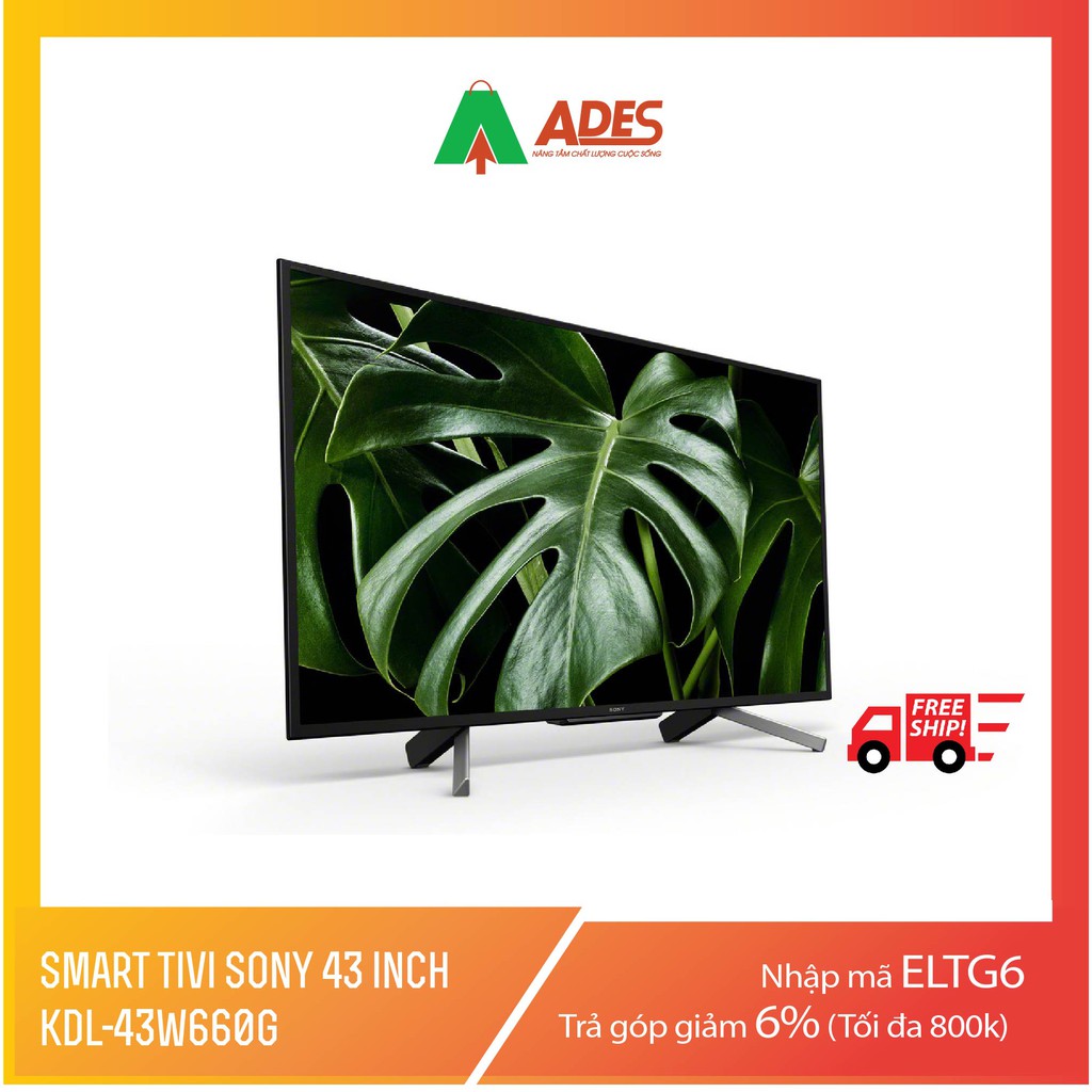 Smart Tivi Sony 43 inch KDL-43W660G Mẫu 2019