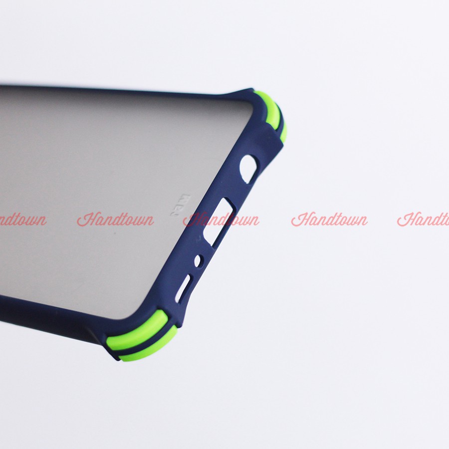 Ốp Lưng Chống Sốc Nhám Samsung Galaxy M51 M 51 Viền Màu Thời Trang TPU Viền Dẻo Lưng Cứng H201114