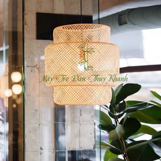 Đèn mây tre đan trang trí 3 tầng Mây Tre Đan Thuỷ Khanh