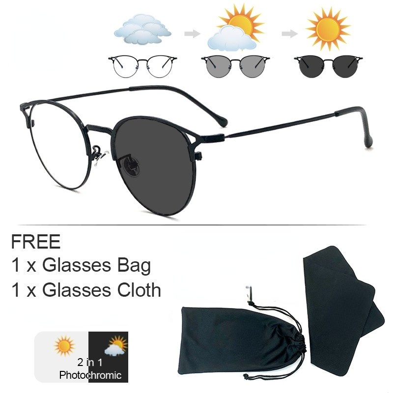 Mắt Kính Gọng Kim Loại Chống Bức Xạ Và Tia Bức Xạ