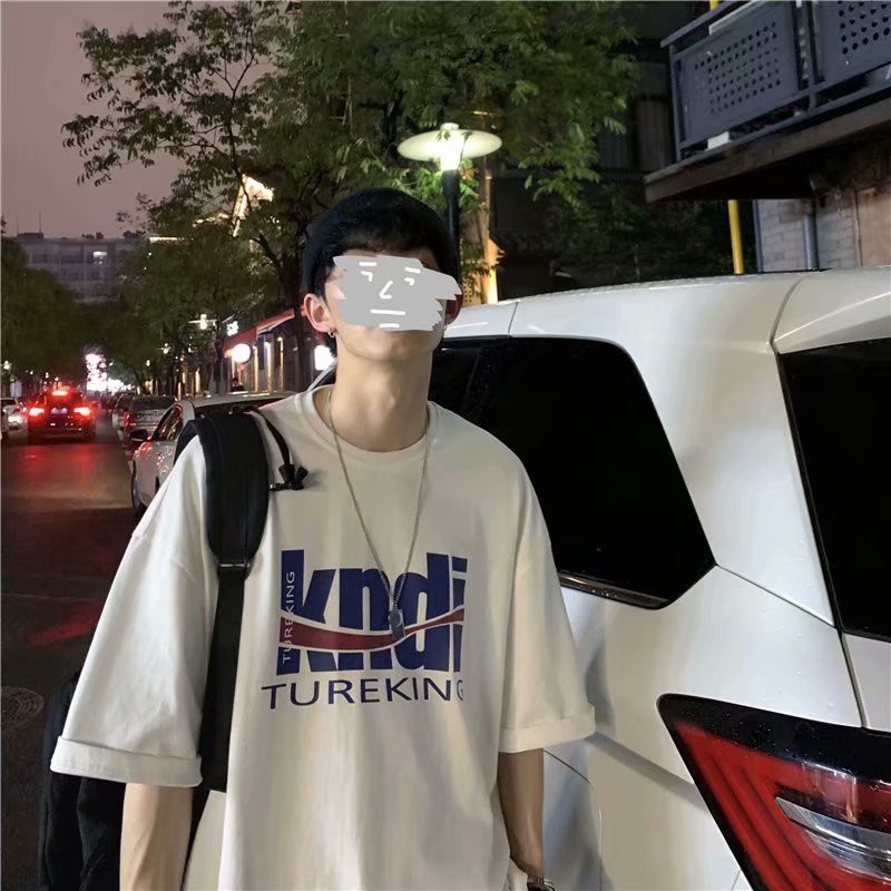 Áo Thun Ngắn Tay Dáng Rộng Phong Cách Năng Động Trẻ Trung Dành Cho Cả Nam Và Nữ Size S-5XL