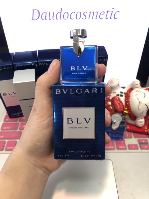 [ mini ] Nước hoa Bvlgari BLV Pour Homme EDT 5ml | Thế Giới Skin Care