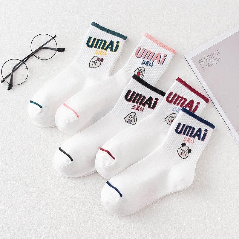 Tất vớ nữ cao cổ hoạt hình nghỗ nghĩnh Umai