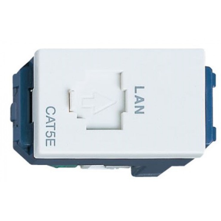 ⚡NOW SHIP⚡ Ổ cắm Data CAT5 Panasonic, [Dòng WIDE] Hạt mạng WEV2488SW