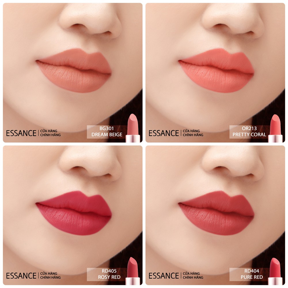 Son lì lâu trôi Essance Lip Rouge Velvet 3.5g