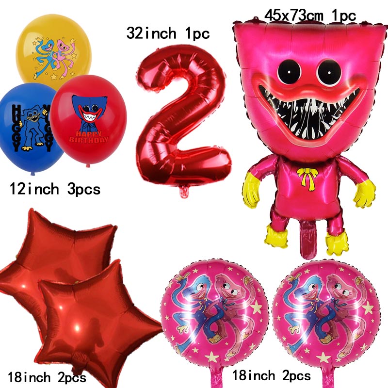 Bộ Bong Bóng Latex 32inch Hình Chữ Số Hoạt Hình Trang Trí Tiệc Sinh Nhật / Đám Cưới