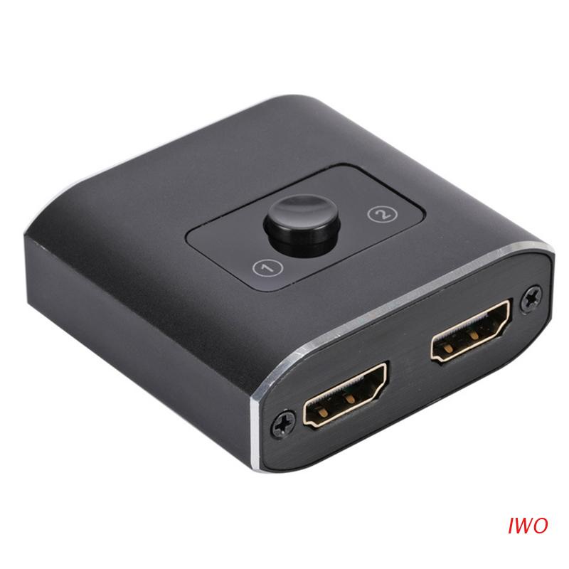 Thiết Bị Chia Cổng HDMI 2.0 2 Trong 1 Đầu Ra 2 x 1/1 x 2 Dành Cho PS4