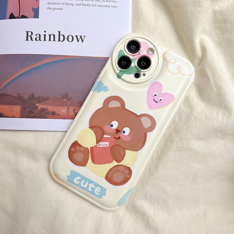 Ốp lưng iphone Ốp Điện Thoại Silicon Trong Suốt Chống Sốc In Hình Hoạt Hình Cho iPhone 11 Pro Max 13 Pro Max 12 Pro Max 7Plus xr XS Max Dinuo case