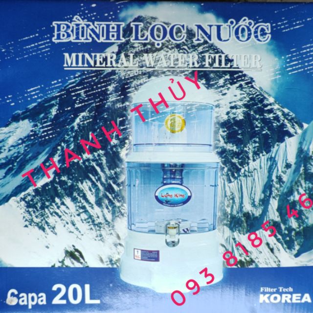 BÌNH LỌC NƯỚC LONG KING 20 LÍT.