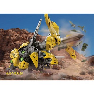 GHÉP HÌNH THÚ VƯƠNG ĐẠI CHIẾN - Chiến Binh Thú ZW11 TRICERADOGOS - ZOIDS