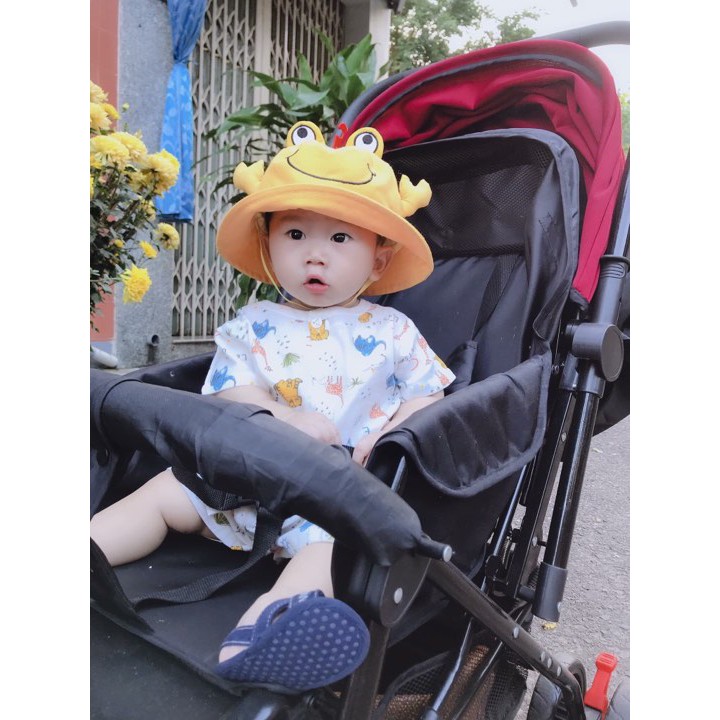 Nón vành hình chú cua ngộ nghĩnh cho bé yêu