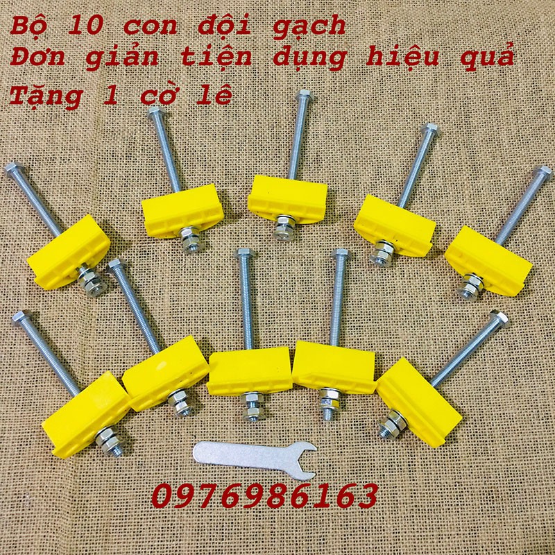 Con đội gạch kích kê gạch con nâng gạch giá rẻ bộ 10 chiếc