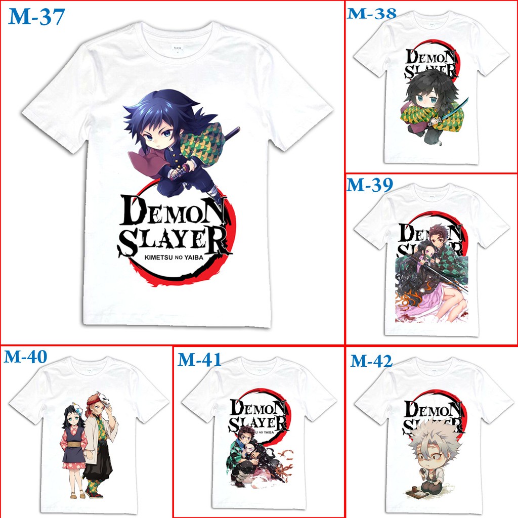 ÁO THUN demon slayer Thanh gươm diệt quỷ TRẺ EM CHO CẢ GIA ĐÌNH THỜI TRANG VUHUYENSTORE V181