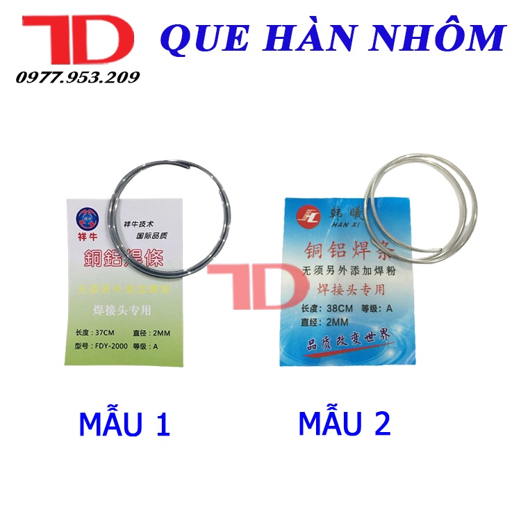 Que Hàn Nhôm Lõi Thuốc Siêu Nhẹ Lửa, Dễ Sử Dụng