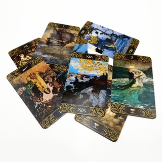 Bộ Bài Edmund Dulac Tarot Size Thường H4