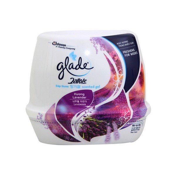 Sáp Thơm Glade 180G Đủ Mùi Hương Hoa/ Lavender/ Hoa Lài/ Gió Biển/ Hoa Ly