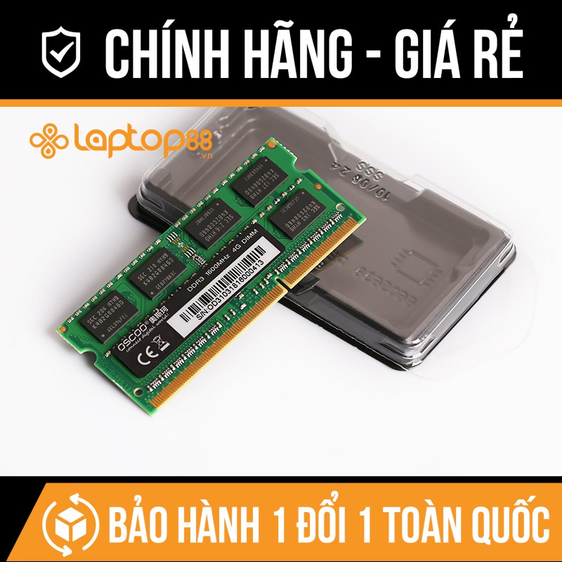 RAM Laptop DDR3 Oscoo 1600Mhz Bảo hành 36 tháng Chính hãng phân phối