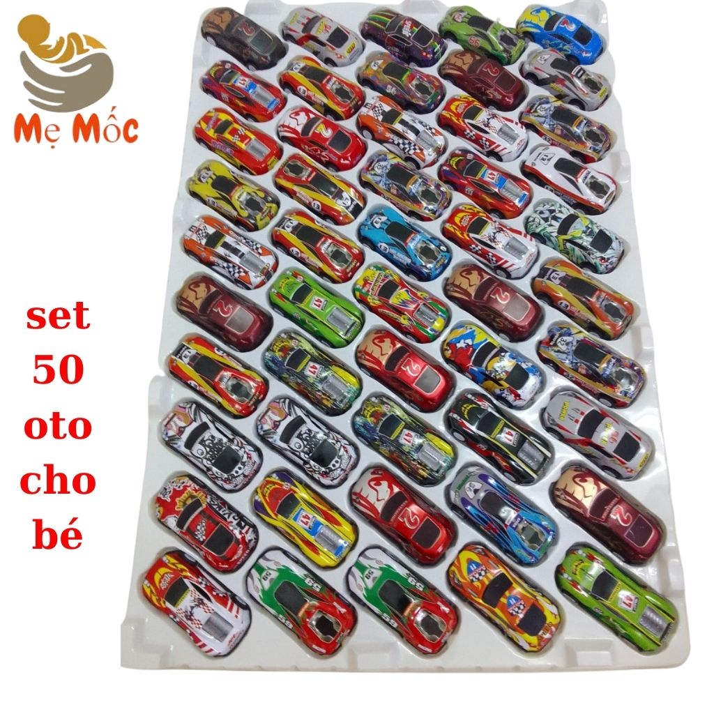 Set 50 Oto Nhiều Màu Sắc Cho Bé Vui Chơi Shop Mẹ Mốc ,S50OT