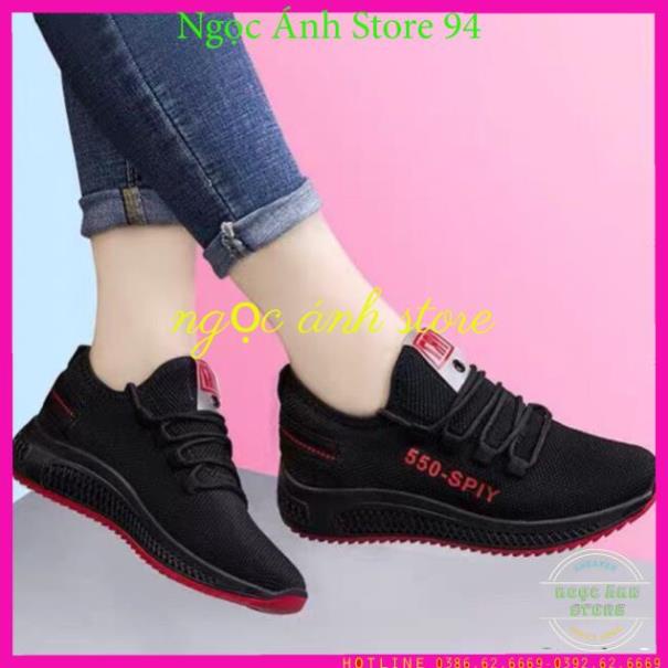 Giày sneaker, giày thể thao màu đen và trắng nam nữ đi đẹp full size