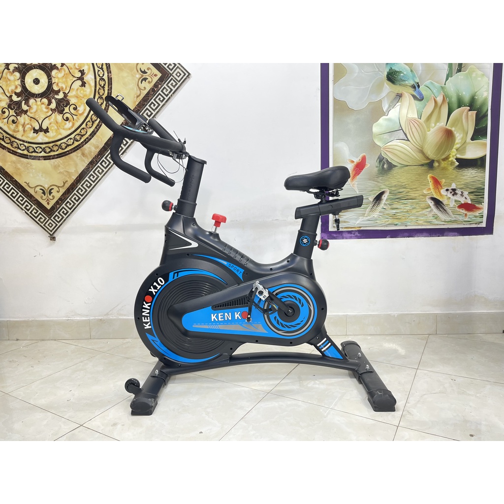 Xe Đạp Thể Dục Cao Cấp Kenko X10- Tặng Ngay Dây Curoa Cao Câp Trị Giá 500k