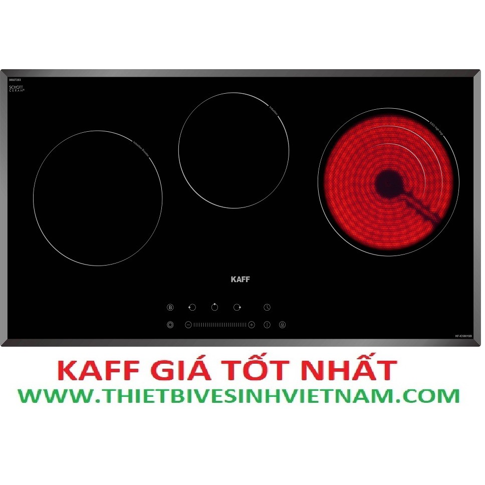 BẾP ĐIỆN TỪ KAFF KF - IC5801SB, 1 TỪ +1 HỒNG NGOẠI
