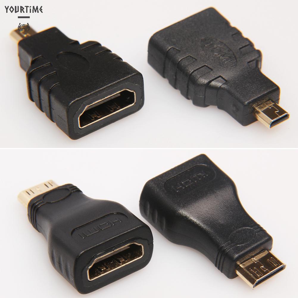 Đầu chuyển đổi cổng Mini HDMI sang cổng Micro HDMI cho HDTV