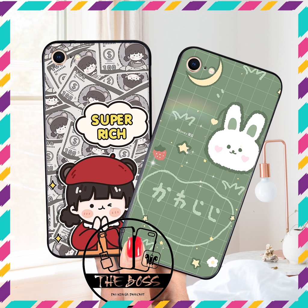 Ốp lưng iphone 5/5S / 6/6S / 6 PLUS in hình  GẤU , THỎ đáng yêu - cute - THE BOSS SHOP